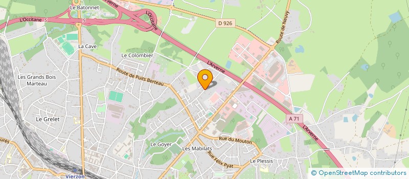 localisation de l'entreprise BATI FRANCE 18 à NOISY-LE-SEC