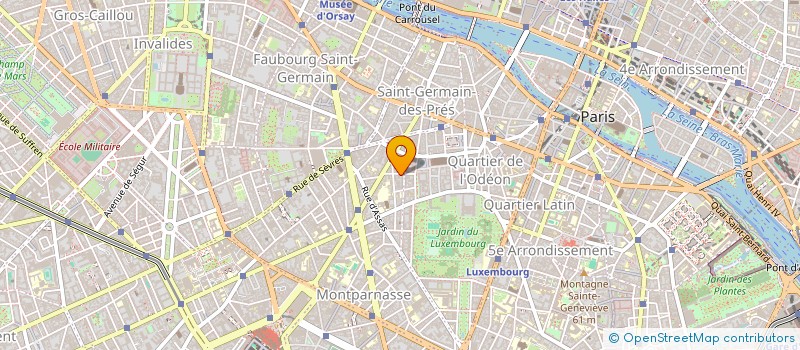 localisation de l'entreprise BATI - GAM à PARIS