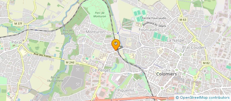 localisation de l'entreprise BATI GARONNE à COLOMIERS