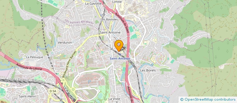 localisation de l'entreprise BATI GAULLE à MARSEILLE