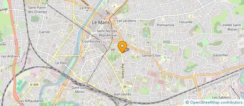 localisation de l'entreprise BATI GENERAL DE FRANCE  LE MANS