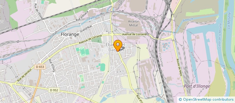 localisation de l'entreprise BATI GENERAL EST  IVRY-SUR-SEINE