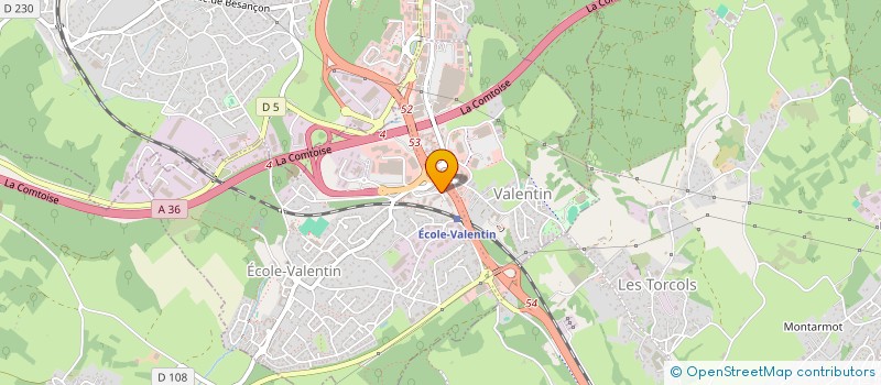 localisation de l'entreprise BATI GRAND EST à LE VESINET