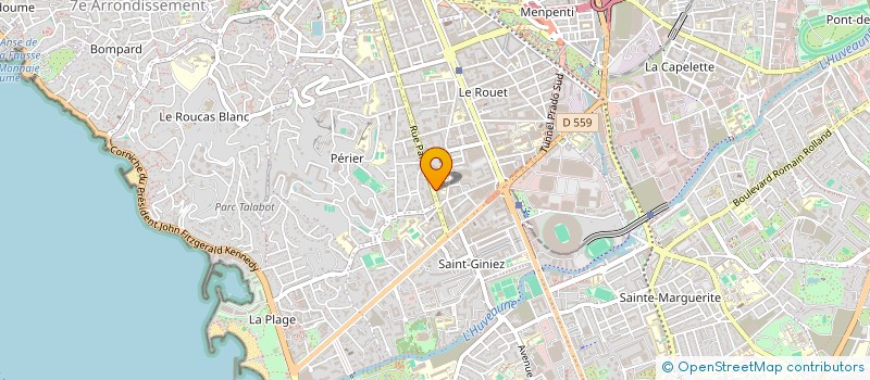 localisation de l'entreprise BATI HOME à MARSEILLE