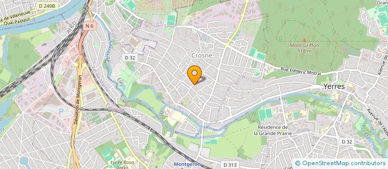 localisation de l'entreprise BATI HOME RENO à CROSNE