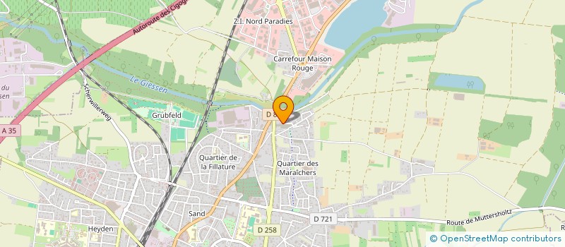 localisation de l'entreprise BATI-HOUSE  SELESTAT