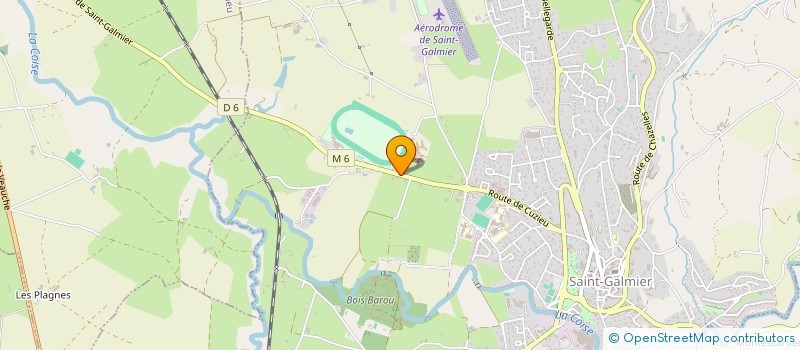 localisation de l'entreprise BATI INGENERIE  SAINT-GALMIER