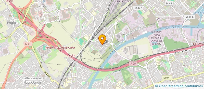 localisation de l'entreprise BATI INNOV  SEQUEDIN