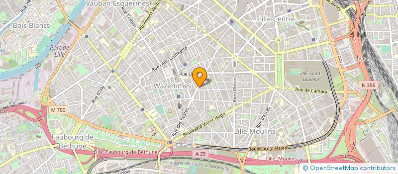 localisation de l'entreprise BATI JANF à LILLE