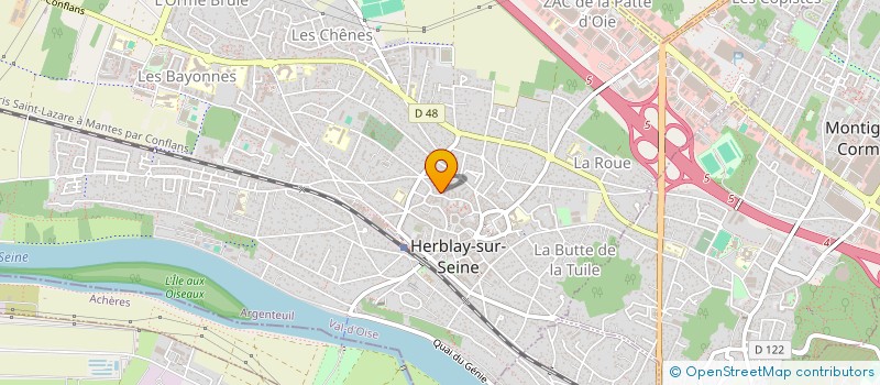 localisation de l'entreprise BATI JEM  HERBLAY-SUR-SEINE