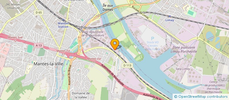 localisation de l'entreprise BATI KAY à MANTES-LA-VILLE
