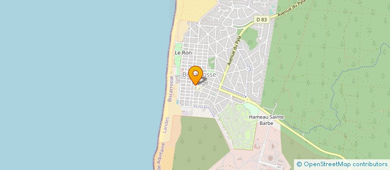 localisation de l'entreprise BATI KIT CONCEPT à BISCARROSSE