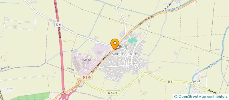 localisation de l'entreprise BATI KOSE à SAINT-BEAUZIRE