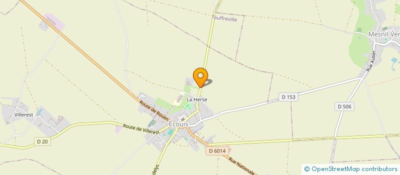 localisation de l'entreprise BATI KRISTAL  ECOUIS