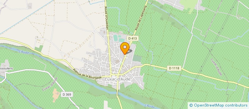 localisation de l'entreprise BATI LANGUEDOC à CUXAC-D'AUDE
