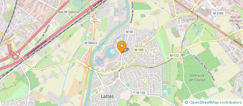 localisation de l'entreprise BATI LIBRE à LATTES