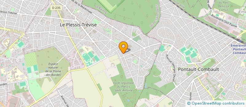 localisation de l'entreprise BATI LIEU à LE PLESSIS-TREVISE