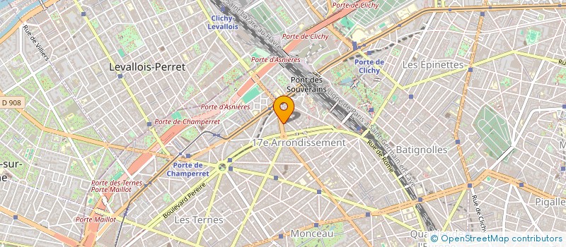 localisation de l'entreprise BATI LIGNES  PARIS