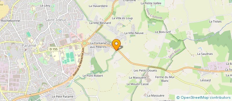 localisation de l'entreprise BATI LOC  SAINT-MALO