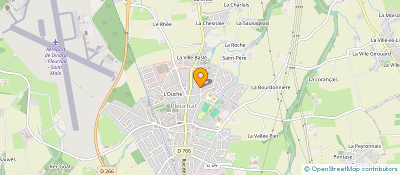 localisation de l'entreprise BATI-LOC BRETAGNE  PLEURTUIT