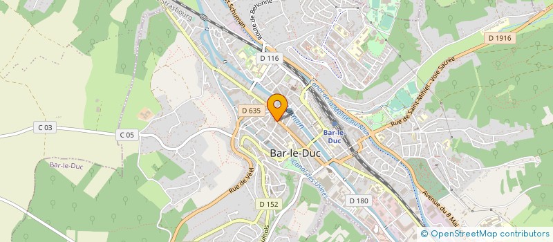 localisation de l'entreprise BATI LOGIS à BAR-LE-DUC
