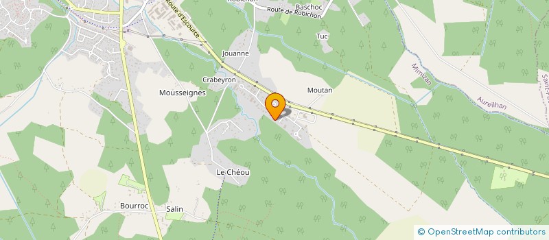 localisation de l'entreprise BATI LOISIRS CONSTRUCTION  MIMIZAN