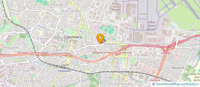 localisation de l'entreprise BATI LOPEZ à COLOMIERS