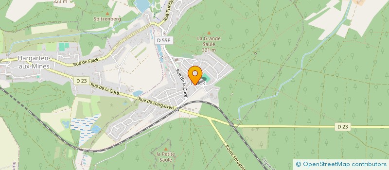 localisation de l'entreprise BATI'LOU  FALCK