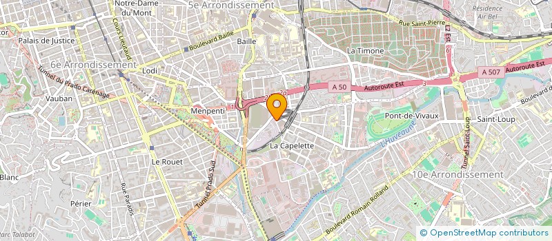 localisation de l'entreprise BATI LSJ à MARSEILLE