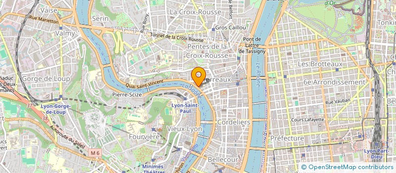 localisation de l'entreprise BATI ' LYON à LYON