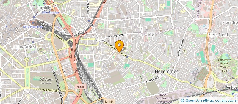 localisation de l'entreprise BATI M.R à LILLE