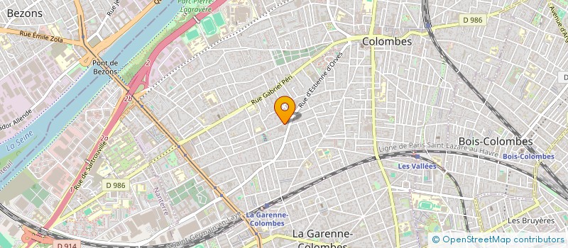 localisation de l'entreprise BATI MAILAN FRANCE à COLOMBES