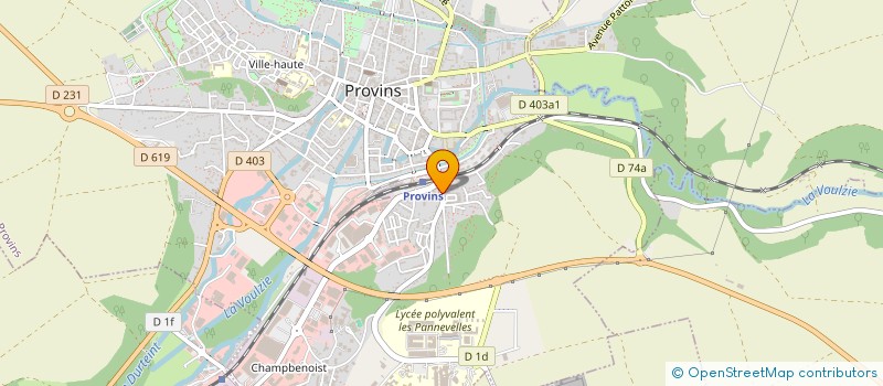 localisation de l'entreprise BATI MAITRISE  PROVINS