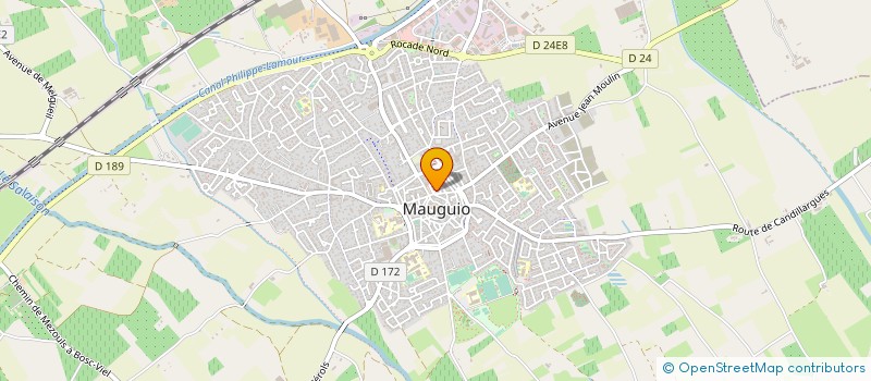 localisation de l'entreprise BATI MANCIER  MAUGUIO