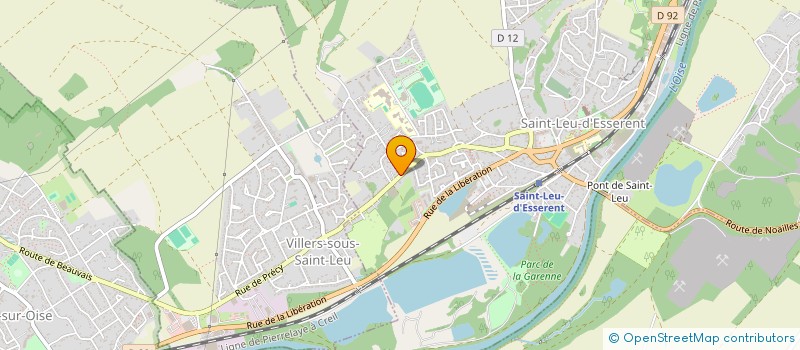 localisation de l'entreprise BATI MARQUES  SAINT-LEU-D'ESSERENT