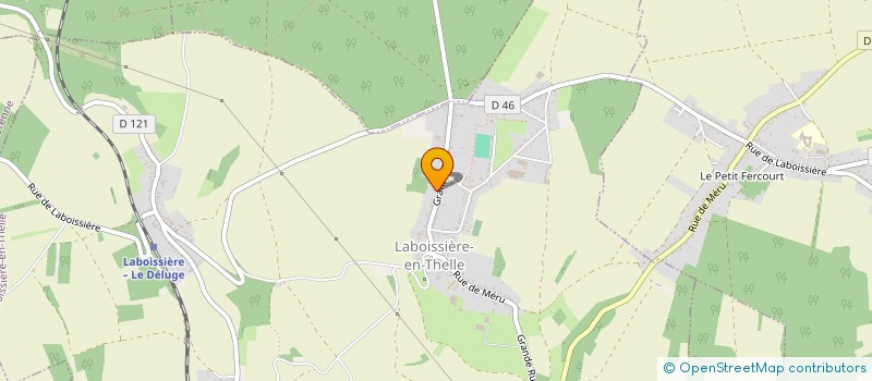 localisation de l'entreprise BATI MED  LABOISSIERE-EN-THELLE