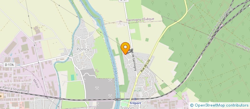 localisation de l'entreprise BATI MEL  TRILPORT