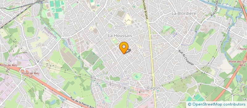 localisation de l'entreprise BATI'MEN à REZE