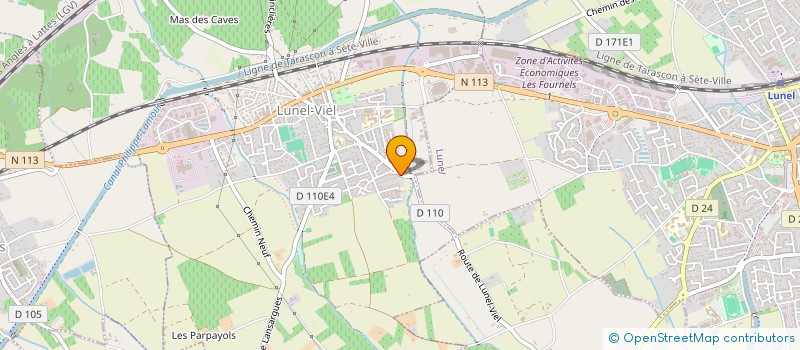 localisation de l'entreprise BATI MIKE  LUNEL-VIEL