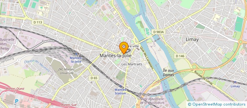 localisation de l'entreprise BATI MORUK à MANTES-LA-JOLIE