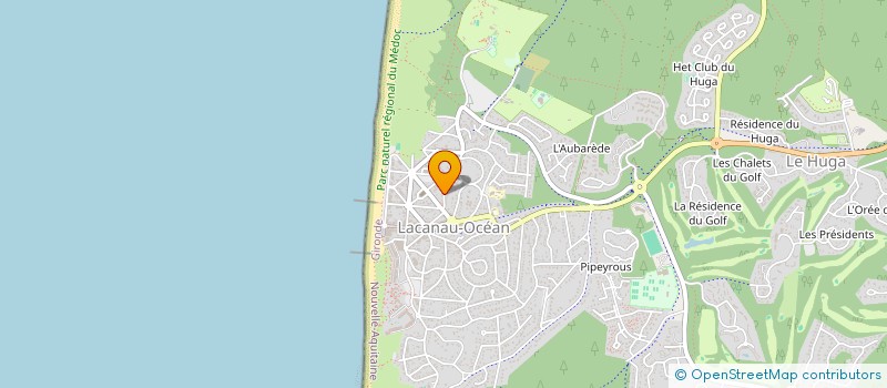 localisation de l'entreprise BATI MULTI SERVICES à LACANAU