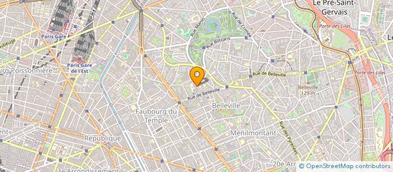 localisation de l'entreprise BATI-MUR  PARIS