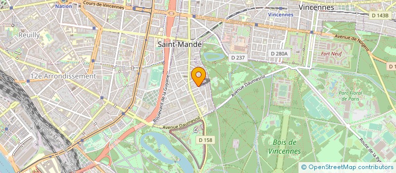 localisation de l'entreprise BATI NEED  SAINT-MANDE