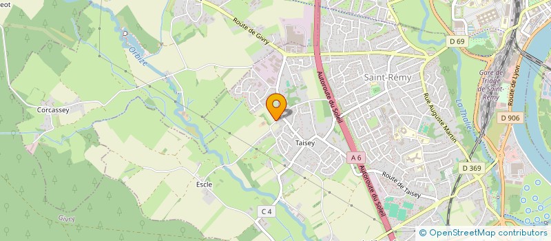 localisation de l'entreprise BATI-NET à SAINT-REMY