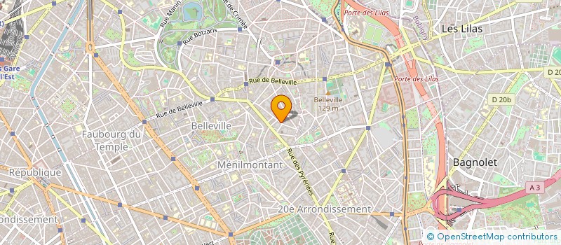 localisation de l'entreprise BATI-NET à PARIS