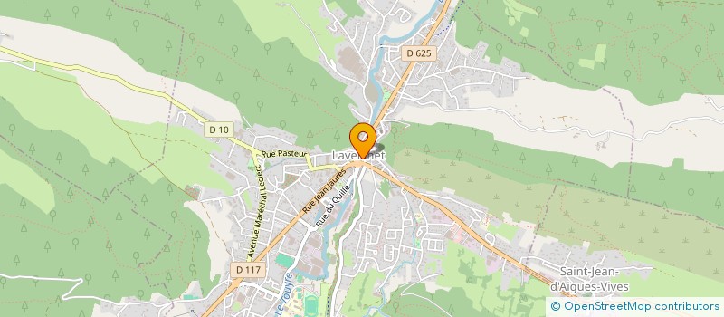 localisation de l'entreprise BATI NET ARIEGE à LAVELANET