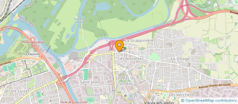 localisation de l'entreprise BATI NET W  VAULX-EN-VELIN