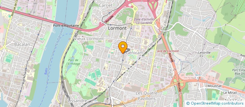 localisation de l'entreprise BATI NEUF à LORMONT