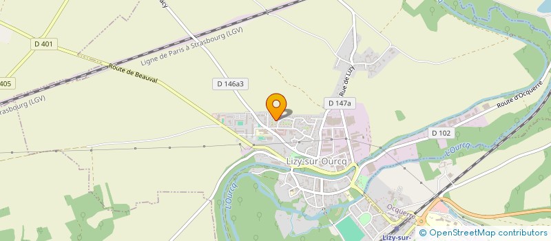 localisation de l'entreprise BATI NEUF CONSTRUCTION  LIZY-SUR-OURCQ