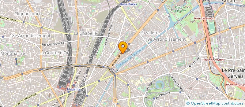 localisation de l'entreprise BATI NEW  PARIS